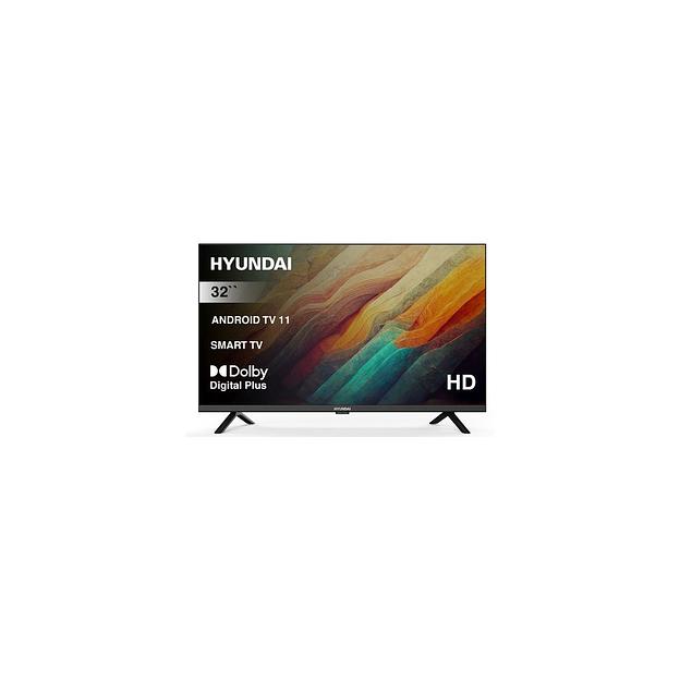 32" Телевизор Hyundai H-LED32BS5002, HD, черный, СМАРТ ТВ, Android TV фото 1