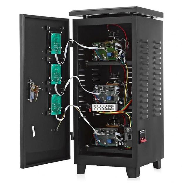 Ресанта АСН-60 000/3 63/4/10 Стабилизатор трехфазный {380В±2%, Габ. 650х540х1090, Вес 205 кг} фото 2