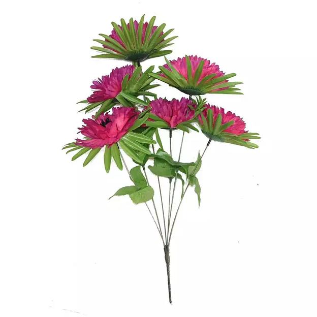 Букет астры 6 голов 44см 362-617 фото 5