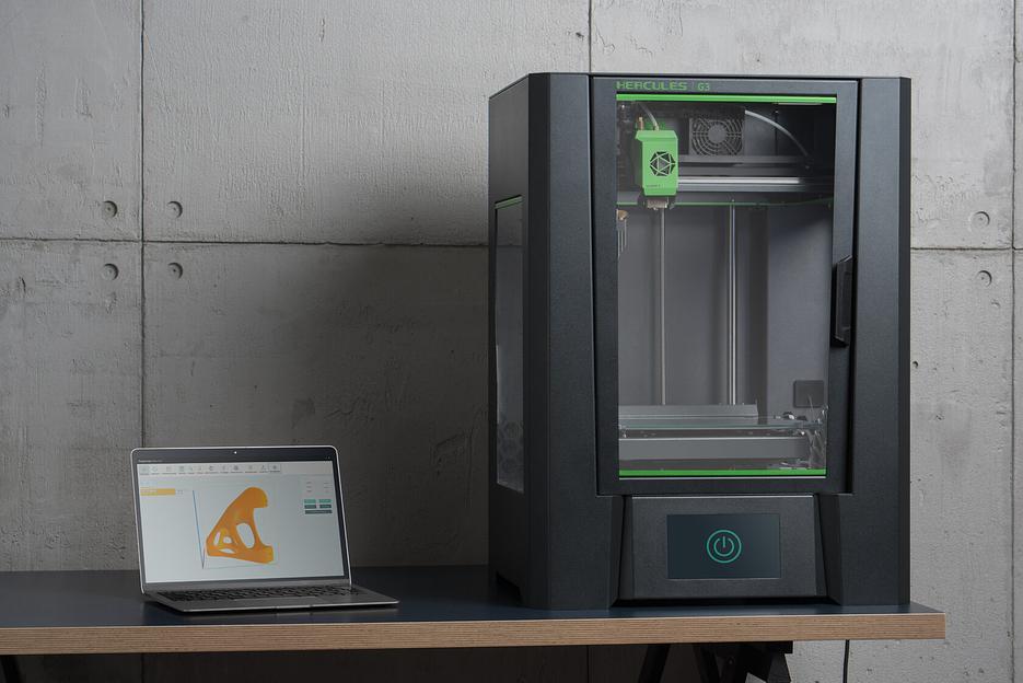 Профессиональный высокопроизводительный 3D-принтер Hercules G3 фото 6