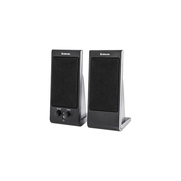 Колонки Defender SPK-170, 2.0, черный [65165] фото 1