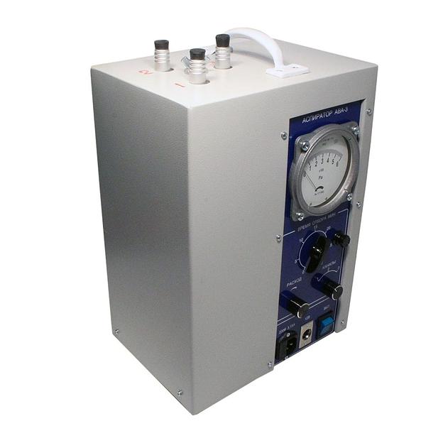 АВА 3-180-01А аспиратор трёхканальный с комбинированным питанием 220В/12В для отбора разовых проб воздуха фото 2