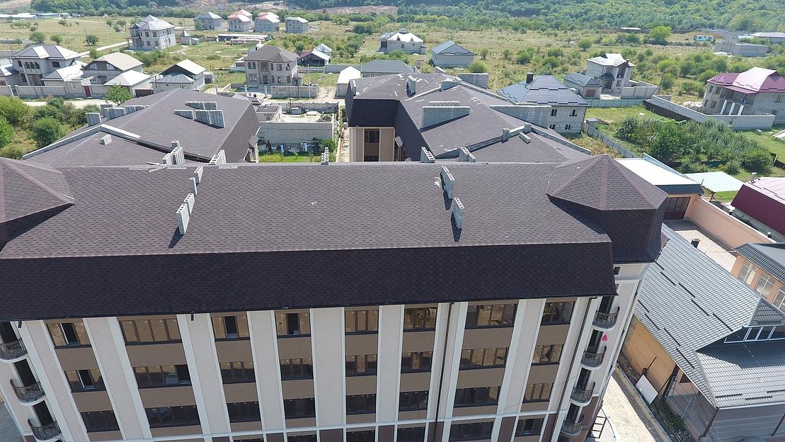 Гибкая черепица Döcke PIE Europa «Карат» коричневый опт фото 4