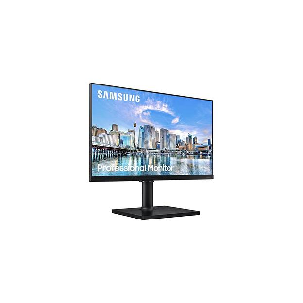 23.8" Монитор Samsung F24T450FQI, 1920x1080, IPS, 75Гц, 2хHDMI, 1хDP, черный [lf24t450fqixci] фото 1