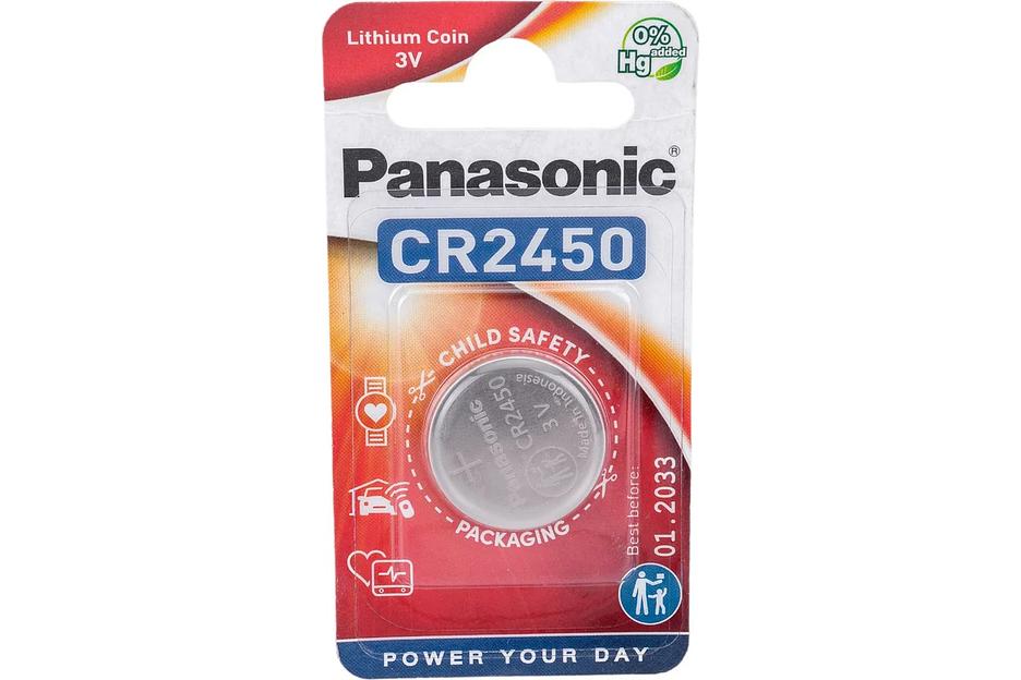 Элемент питания Panasonic Power Cells CR2450 B1 ОПТ фото 1