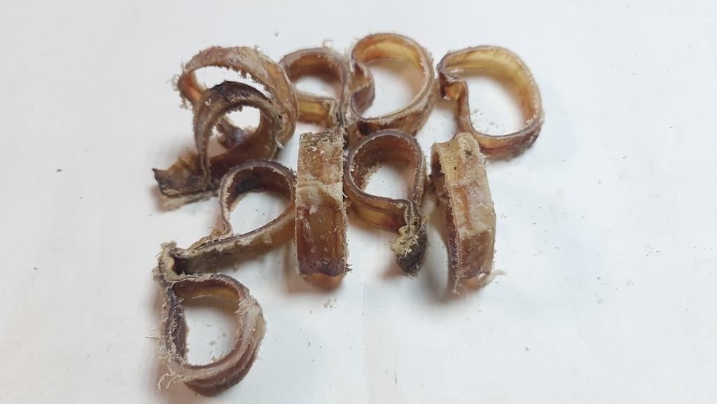 Лакомство для собак «Трахея говяжья колечками», опт фото 1