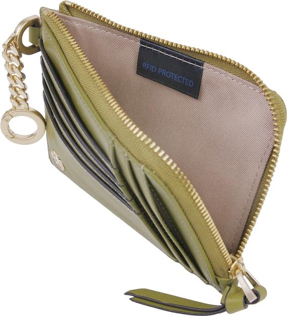 Кошелек женский Piquadro Ashley PP5910W134R/VE оливковый натур.кожа фото 4