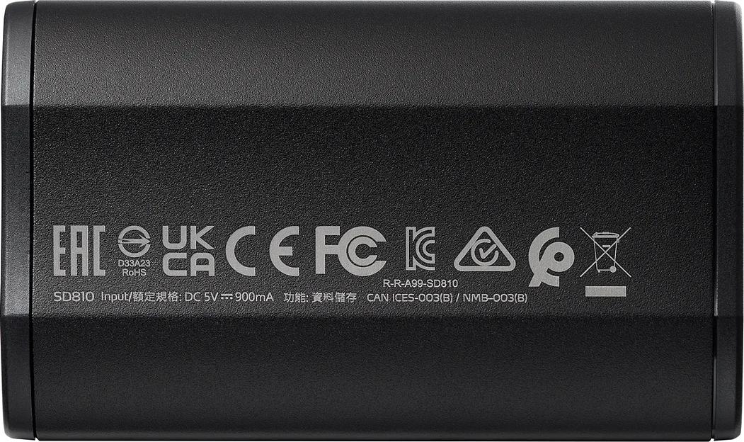 Твердотельный накопитель ADATA SD810-2000G-CBK фото 2