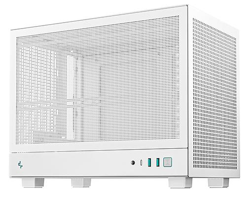 Компьютерный корпус Deepcool CH160 MESH WH без БП, белый, MINI-ITX фото 3