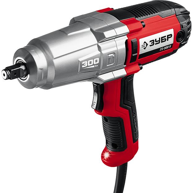 Ударный гайковерт электрический Зубр серия «Мастер» ГС-300 К 300 Нм 1/2" в кейсе ОПТ фото 1
