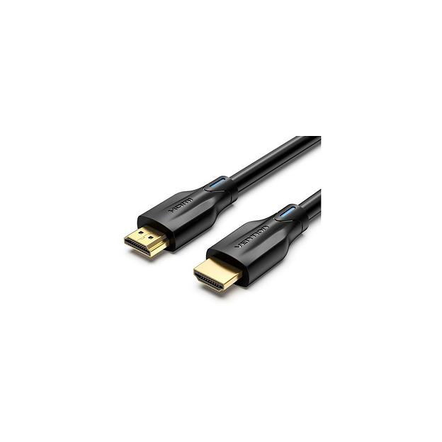 Кабель аудио-видео VENTION AANBI, HDMI (m) - HDMI (m), ver 2.1, 3м, GOLD, черный фото 1