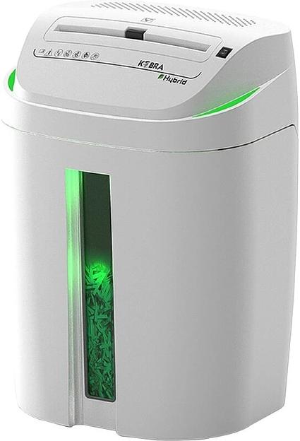 Шредер Kobra S6-Hybrid E/S серый (секр.Р-2) ленты 26лист. 40лтр. скрепки скобы пл.карты CD фото 1