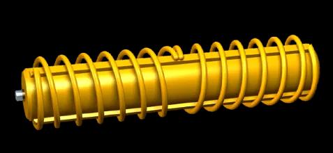 Конвейерные ролики / Очистные - изготовление на заказ фото 2