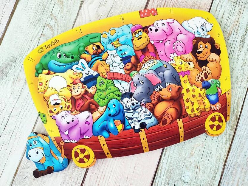 Пазл-головоломка «Цирк» опт фото 1