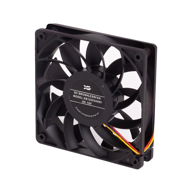 Кулер для компьютерного корпуса X-Gamel XB12025A085 чёрный фото 1