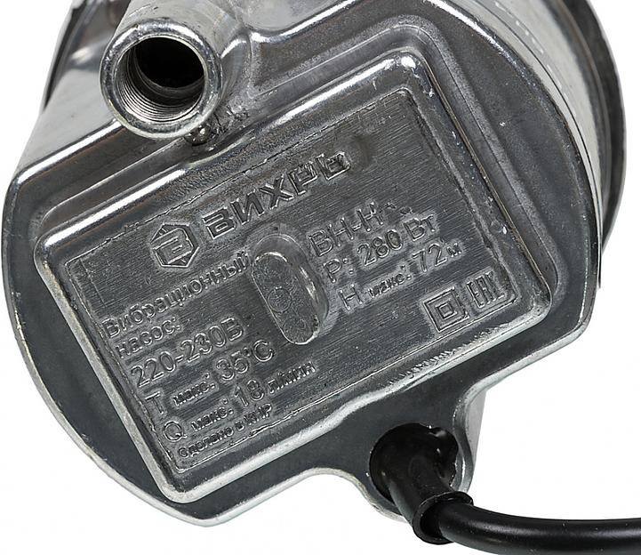 Садовый насос напорный Вихрь ВН-40Н 210Вт 1080л/час фото 4