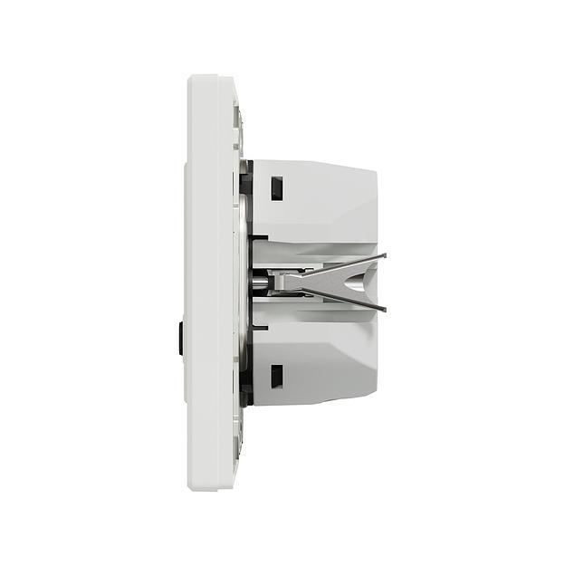 Розетка USB SE EPH2700421 Asfora A+С 45 Вт (быстрая зарядка) в сборе белый EPH2700421 фото 3