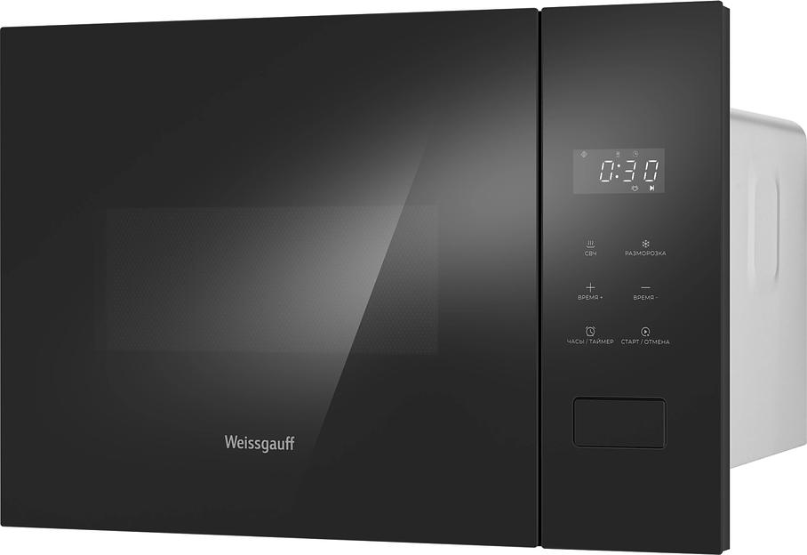 Микроволновая печь Weissgauff HMT-456 D 20л. 600Вт черный (встраиваемая) фото 3