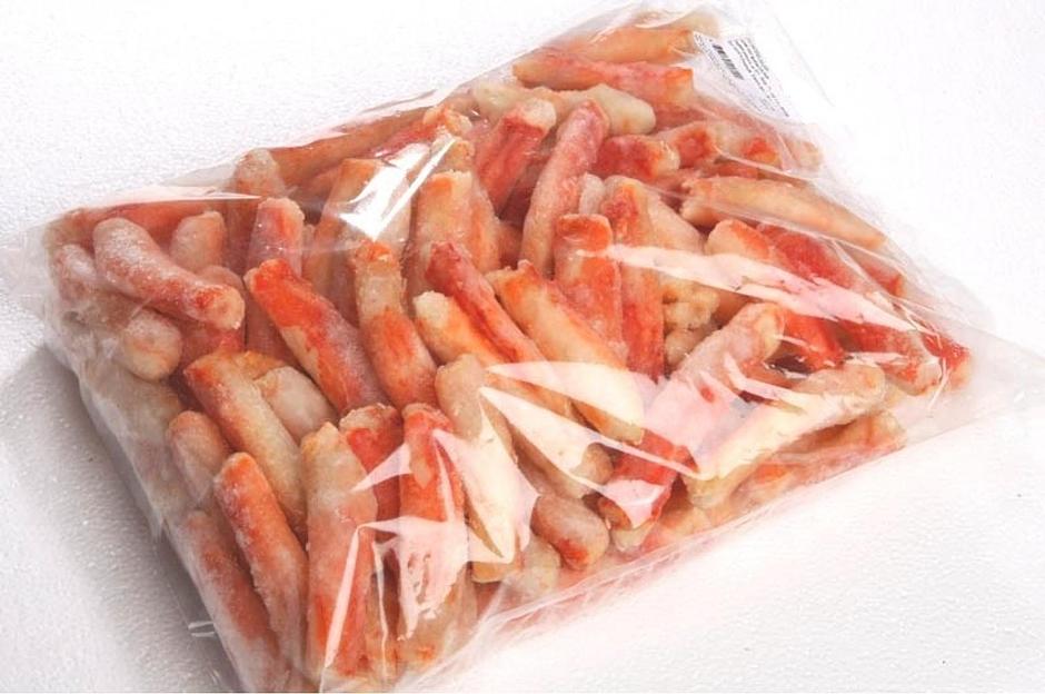 Краб Камчатский, Мясо второй фаланги, в/м, кг IQF, х/п, цв. п., 7%, 6 шт., 6 кг, 1 кг ОПТ фото 2