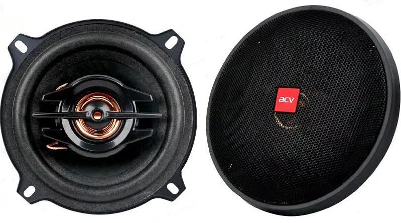 Колонки автомобильные ACV PB-522G 120Вт 88дБ 4Ом 13см (5дюйм) (ком.:2кол.) коаксиальные двухполосные фото 1
