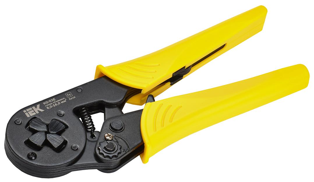 Iek TKL20-D4 Клещи обжимные КО-03Е 6,0-16 мм2 (квадрат) ИЭК фото 1