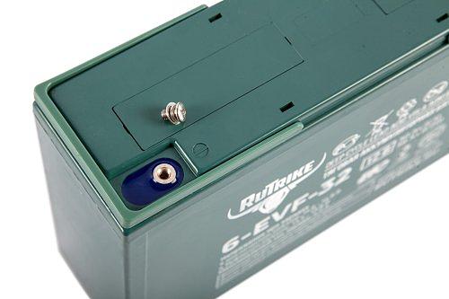 Тяговый аккумулятор RuTrike 6-EVF-32 (12V32A/H C3) фото 2