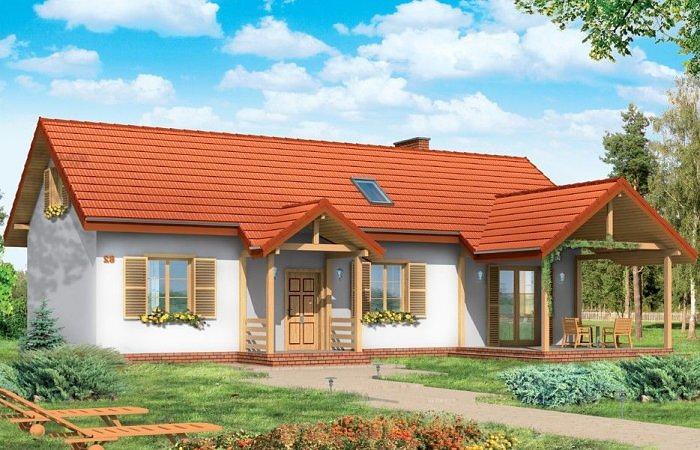 Проект каркасного дома «КД-115-147» под ключ фото 1