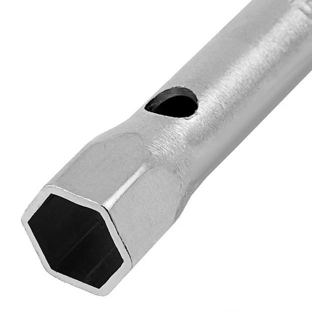 Ключ трубчатый торцевой, 14х15 мм, оцинкованный фото 2