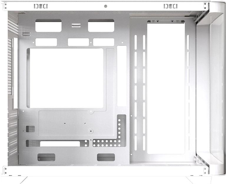 Корпус Formula Crystal U2M Floe белый без БП mATX 1xUSB3.0 audio bott PSU фото 8