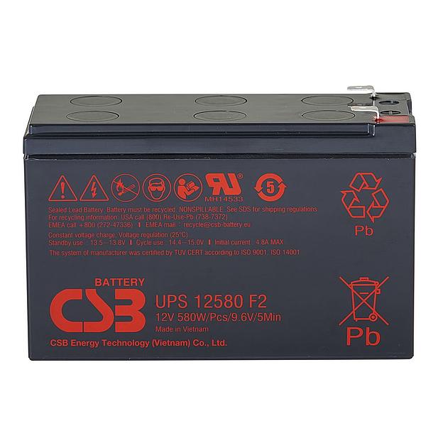 Аккумулятор CSB UPS12580 F2 фото 1