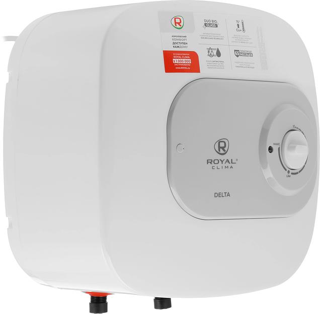 Водонагреватель Royal Clima RWH-D10-FE 1.5кВт 10л электрический настенный/белый фото 2