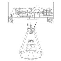 Тележка грейферная г/п 16 т, режим работы А7 фото 6