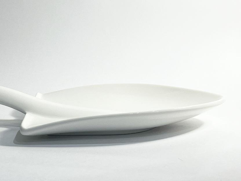 Блюдо фарфоровое Safari Shop лопата «Chalk», опт фото 2