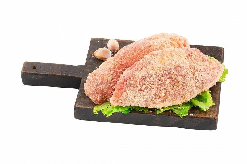 Шницель, из рубленного куриного белого мяса, 2 кг ОПТ фото 1