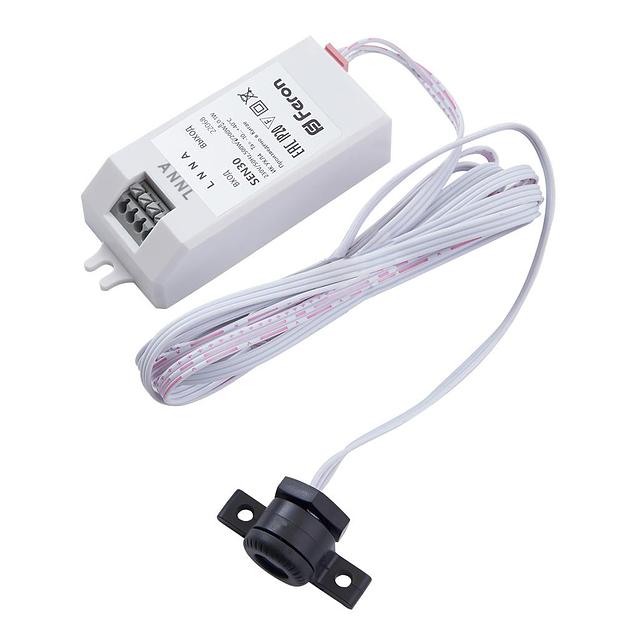 Датчик движения Feron 230V 500W 5-8см 30 белый с 1.5м кабелем SEN30, артикул 22068 22068 фото 1