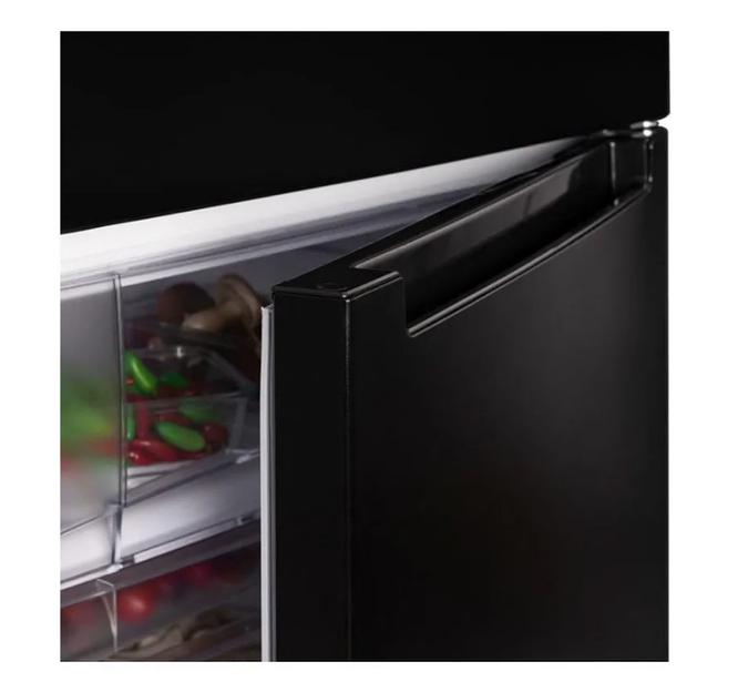 Холодильник NORDFROST NRB 151 B черный, двухкамерный 170/115 л морозилка снизу, ручная разморозка фото 3