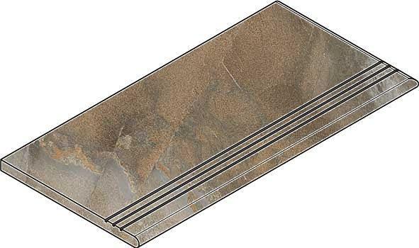 Ступень Italon Манетик X2 Закруглённая Грип Правая Петрол Дарк фото 1