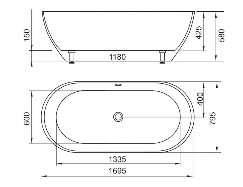 Мраморная ванна Castone «Эдем» фото 10