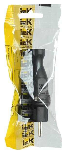 Вилка IEK Омега (PKR01-016-2-K02) Прямая фото 2