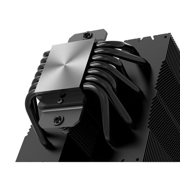 Кулер ID-COOLING SE-207-XT ARGB LGA20XX/1700/1200/115X/AM4 (8шт/кор, TDP 280W, PWM, черный, 7 тепл.трубок + медная база, 2 x FAN 120mm, Addressable RGB LED) RET фото 8