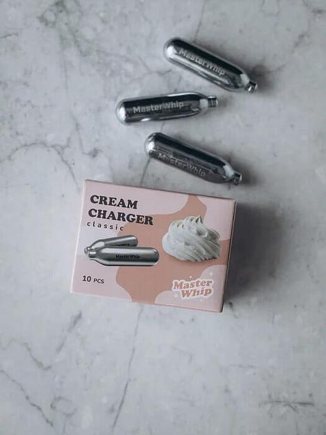 Баллончики для сифона для взбивания сливок (N2O) 10 шт/уп MasterWhip /1/36/ фото 1