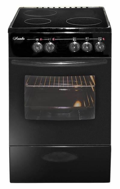 Плита Электрическая Лысьва ЭПС 301 МС черный стеклокерамика фото 1