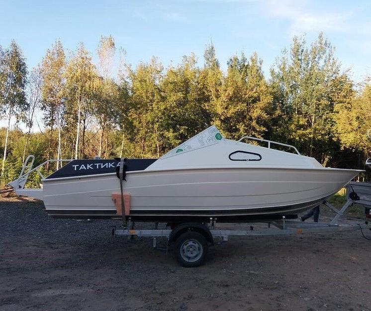 Алюминиевый каютный катер Тактика 600 Cruise, 600*230*100 см фото 9