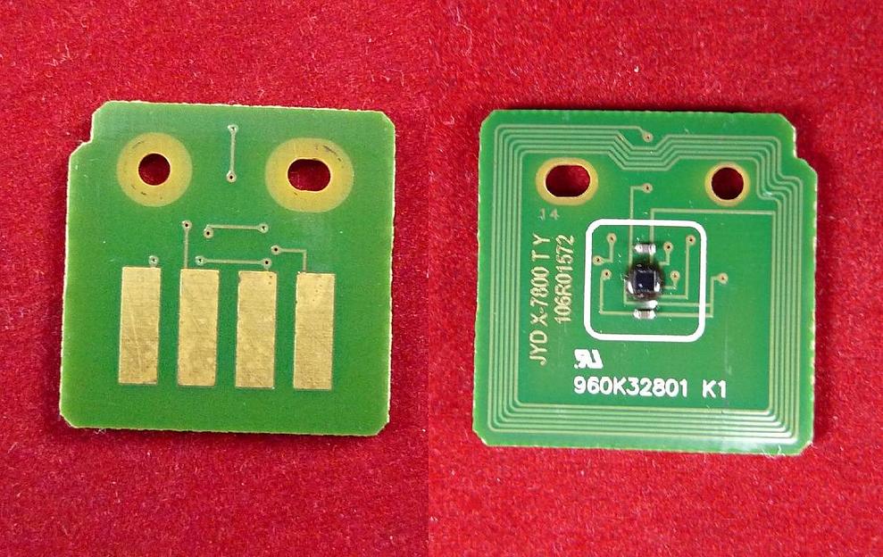 Чип Xerox Phaser 7800 (106R01572) Yellow, 17.2K ELP Imaging® фото 1