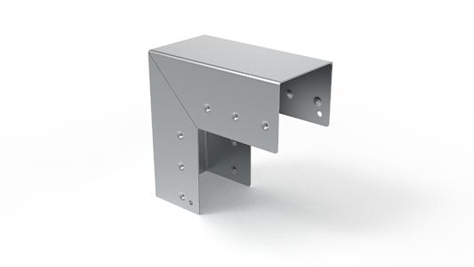 Накладка угловая внешняя СК 20х16 мм (цинк) фото 1