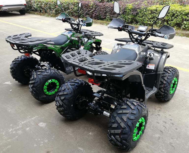 Квадроцикл GreenCamel Атакама T520 армейский зелёный (60V 1500W R8 Дифференциал) фото 2