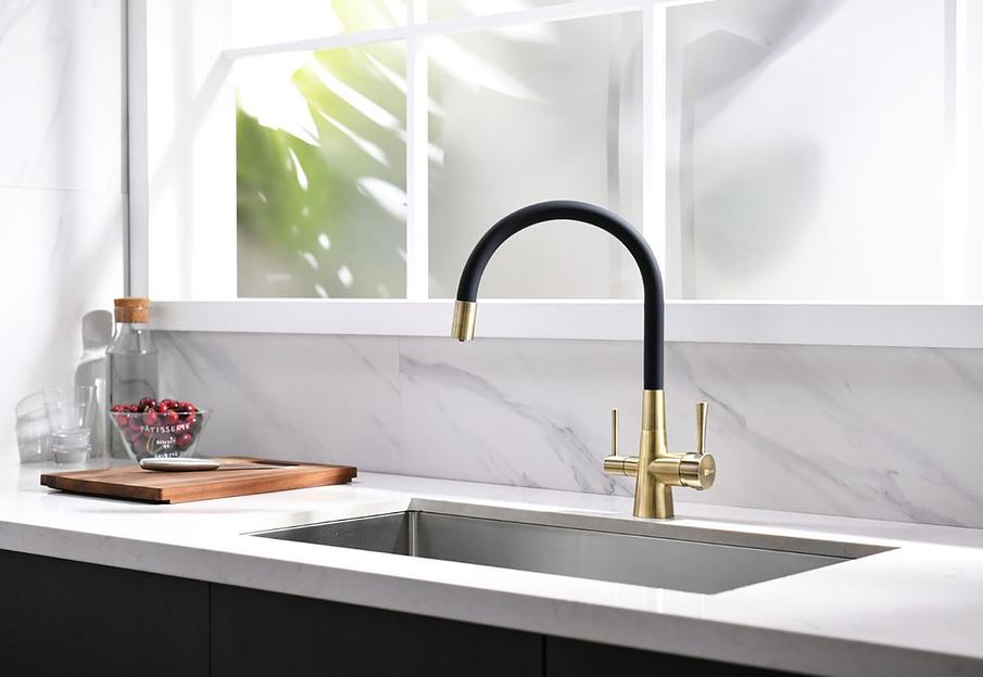 Смеситель Lemark Comfort LM3075B для кухни с подключением к фильтру с питьевой водой фото 4