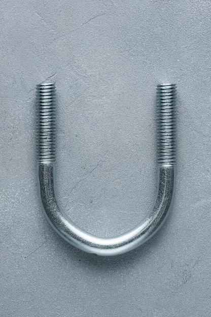 Хомут U-образный (болт U-образный, U-образная скоба) 2 1/2", 2 3/4, 3, 3 1/4, 3 1/2 опт фото 2