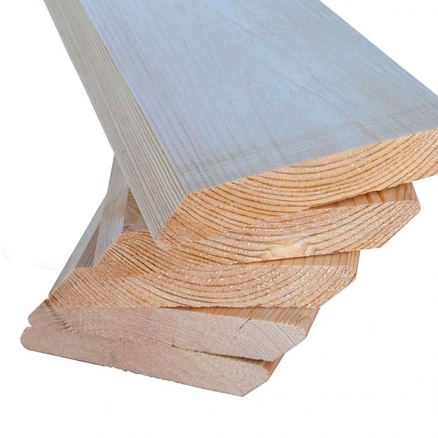 Планкен (сосна) 22х140х3000 мм Сорт В (оптима) ОПТ фото 2