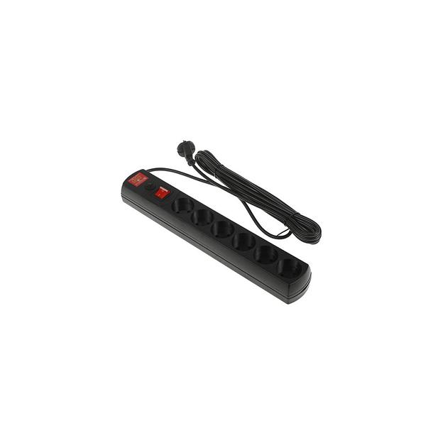 Сетевой фильтр Most R, 5м, черный [моsт r–ч 5м] фото 1